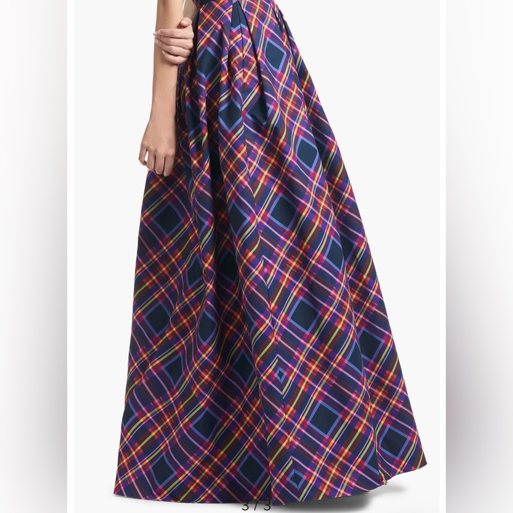 NEW WITHOUT TAGS SACHIN & BABI ava skirt in party plaid